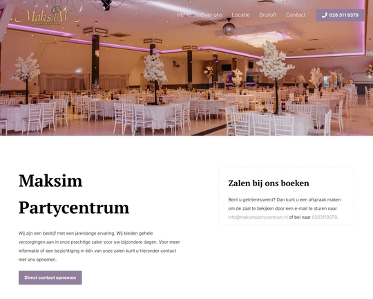 Maksimpartycentrum.nl Logo